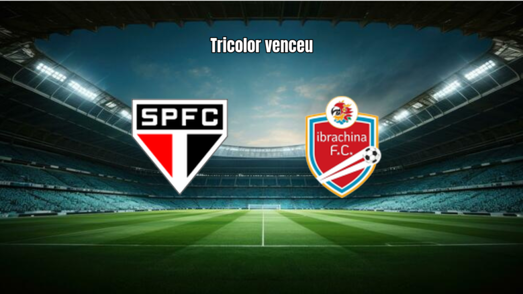 São Paulo U20 vence Ibrachina por 2 a 0 no Paulista