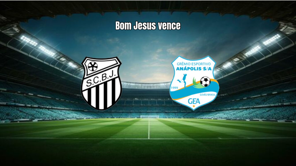 Bom Jesus EC 2x0 Grêmio Anápolis: vitória pela 6ª rodada