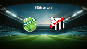 Floresta 1x0 Anápolis: Danrley garante vitória na Série C