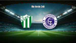 Rio Verde 3x0 Goianésia: Destaques e Resumo da Partida