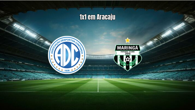 Confiança 1x1 Maringá: Destaques da Partida na Série C