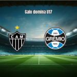 Atlético Mineiro U17 3x0 Grêmio U17: Destaques da Partida