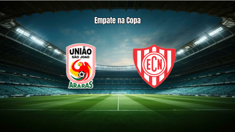 União São João 1x1 Noroeste: Empate na Copa Paulista