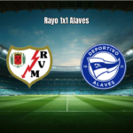 Rayo Vallecano 1×1 Alaves: Destaques e Análise da Partida