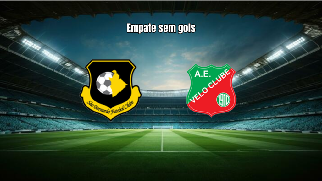 EC São Bernardo U20 0x0 Velo Clube U20 pelo Paulista U20