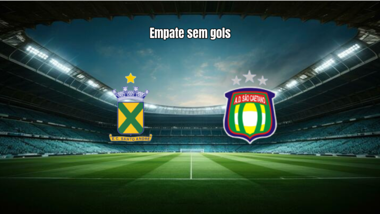 Santo André U20 0x0 São Caetano U20: Destaques da Partida