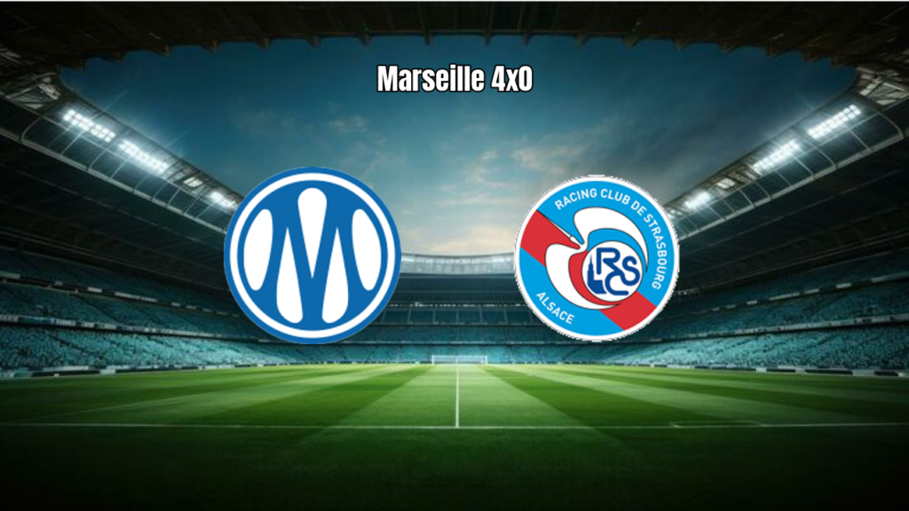 Marseille 4x0 Strasbourg: goleada na estreia da Ligue 1