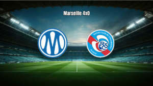 Marseille 4x0 Strasbourg: goleada na estreia da Ligue 1