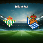 Real Betis vence Real Sociedad por 1 a 0 na La Liga