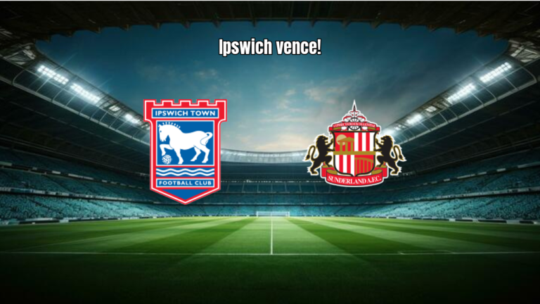 Ipswich 2x1 Sunderland: vitória na estreia na Premier