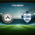 Udinese x Como: Empate na Abertura da Serie A Italiana
