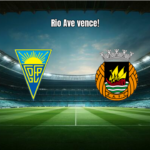 Estoril 0x2 Rio Ave: Rio Ave vence e soma 3 pontos
