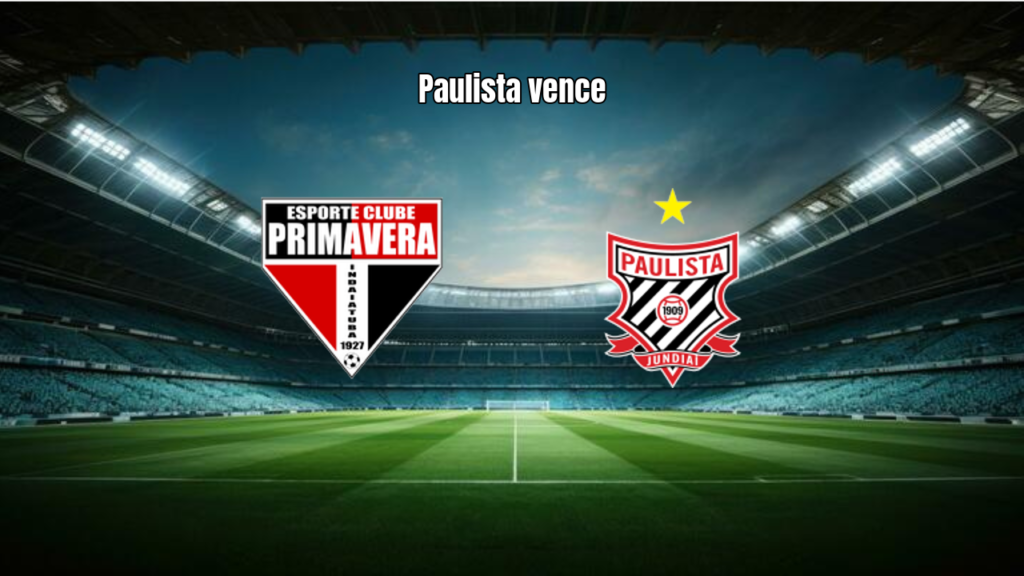 Paulista vence Primavera SP por 2 a 1 na Copa Paulista