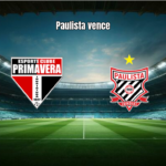 Paulista vence Primavera SP por 2 a 1 na Copa Paulista