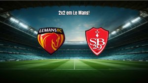 Le Mans 2x2 Brest: Gol no Fim Garante Empate na Ligue 1