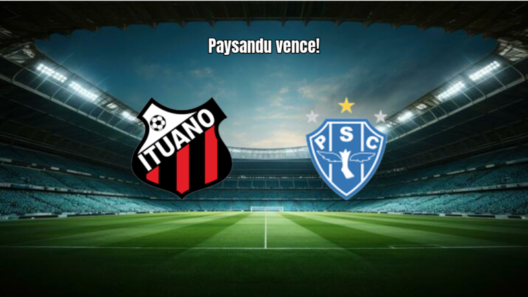 Ituano 0x1 Paysandu: Paysandu vence fora de casa na Série C