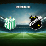 Uberlândia vence ABC por 1 a 0 e abre vantagem na semifinal