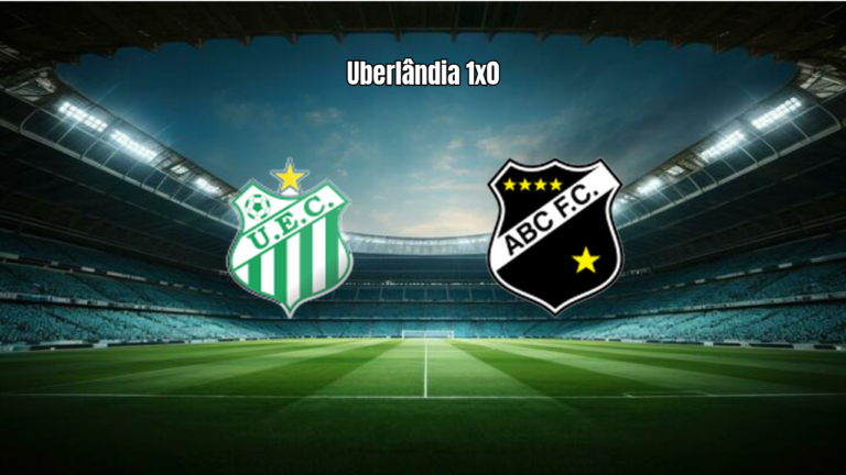 Uberlândia vence ABC por 1 a 0 e abre vantagem na semifinal