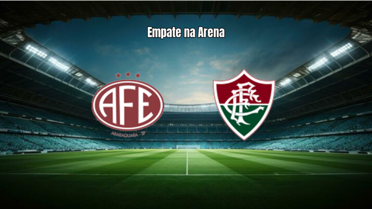 Ferroviária W 1x1 Fluminense W: empate em Araraquara