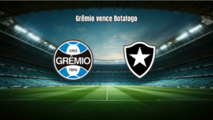 Grêmio W vence Botafogo W por 1 a 0 no Brasileiro Feminino
