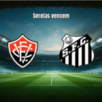 Santos vence Vitória por 2 a 1 no Barradão pelo Brasileirão