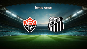Santos vence Vitória por 2 a 1 no Barradão pelo Brasileirão