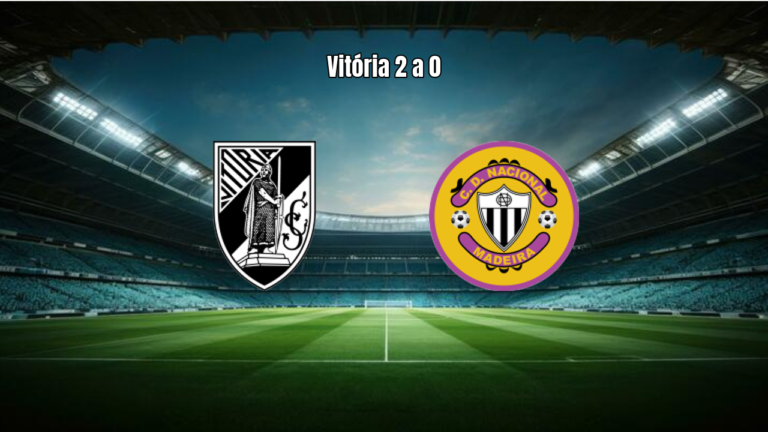 Vitória SC vence Nacional por 2 a 0 na Primeira Liga