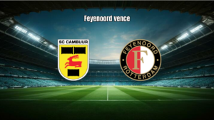 Cambuur 2x5 Feyenoord: Destaques da goleada na Eredivisie