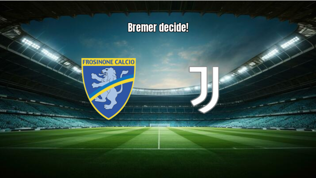 Frosinone 0x1 Juventus: Bremer decide na estreia na Serie A