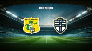 Brasiliense U20 0x2 Real Brasília U20: semifinal decidida