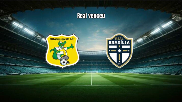 Brasiliense U20 0x2 Real Brasília U20: semifinal decidida