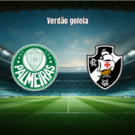 Palmeiras 4x1 Vasco: López e Vitor Roque brilham no Nubank Parque