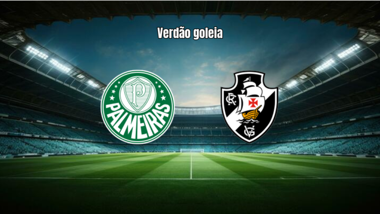 Palmeiras 4x1 Vasco: López e Vitor Roque brilham no Nubank Parque