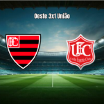 Oeste Brasil vence União PR por 3 a 1 no Paranaense 3