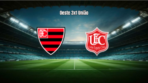 Oeste Brasil vence União PR por 3 a 1 no Paranaense 3