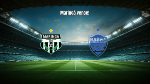 Maringá 2x1 Barra: virada na Série C emociona torcida