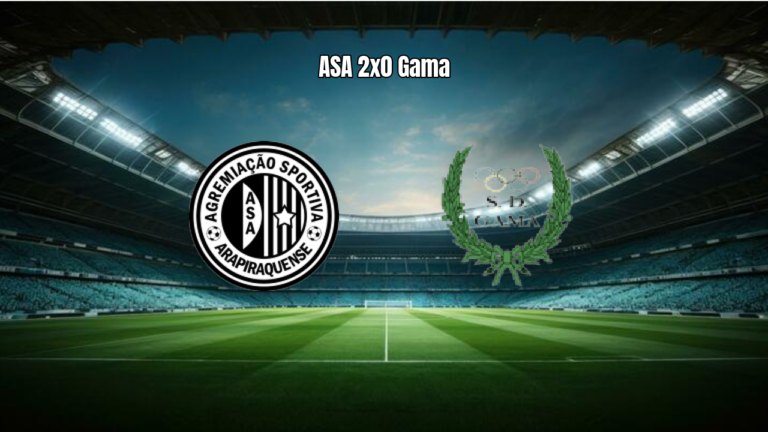 ASA vence Gama por 2 a 0 e fica perto da final da Série D