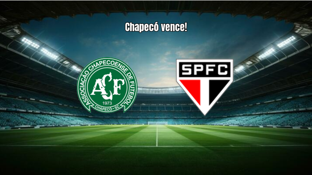 Chapecoense 1x0 São Paulo: vitória importante na Arena Condá