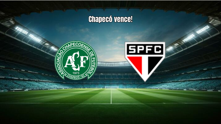 Chapecoense 1x0 São Paulo: vitória importante na Arena Condá