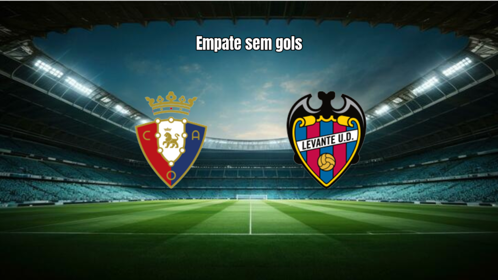 Osasuna 0x0 Levante: Empate sem gols em Pamplona na La Liga