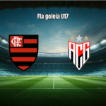 Flamengo RJ U17 goleia Atlético-GO por 7 a 0 no Brasileiro