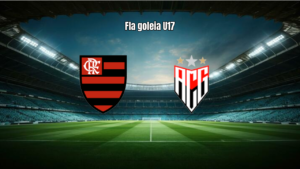 Flamengo RJ U17 goleia Atlético-GO por 7 a 0 no Brasileiro
