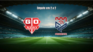 Empate em 2 a 2: Osasco Audax U20 e Grêmio Prudente U20