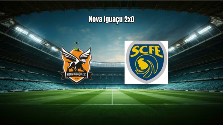 Nova Iguaçu 2x0 Sampaio Corrêa: Copa Rio em vantagem