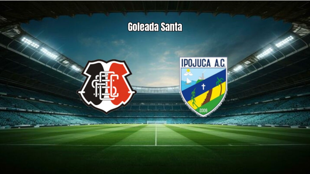 Santa Cruz U20 goleia Ipojuca por 5 a 1 no Pernambucano