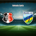 Santa Cruz U20 goleia Ipojuca por 5 a 1 no Pernambucano