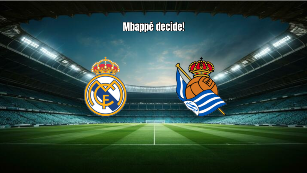 Real Madrid 4x1 Real Sociedad: Mbappé brilha na estreia