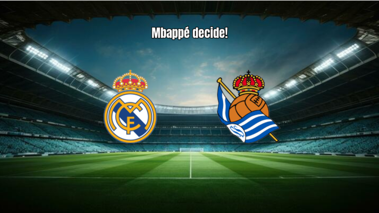Real Madrid 4x1 Real Sociedad: Mbappé brilha na estreia