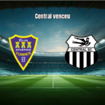 Central vence Atletico Torres por 2 a 0 no Pernambucano