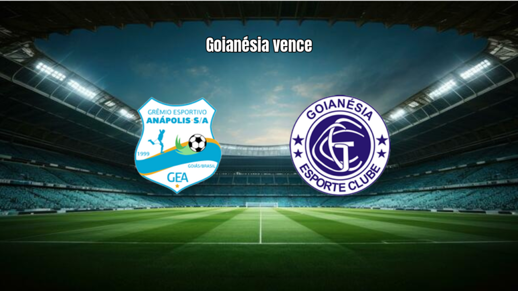 Grêmio Anápolis 1x2 Goianésia: Destaques da Partida